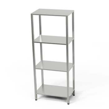 Rozsdamentes 4 polcos állvány 60x70x180 cm | FORGAST