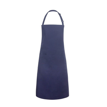Konyhai kötény Basic 75 x 90 cm zsebbel és csattal sötétkék | KARLOWSKY BLS 5-10 db