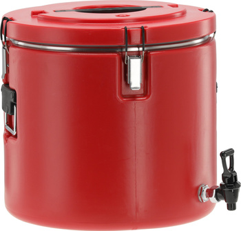 Termosz műanyag burkolattal, csappal, 30 l űrtartalommal | YATO YG-09233