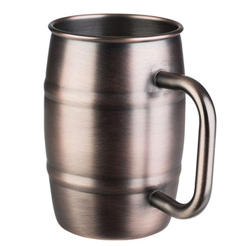 Söröskorsó BEER MUG, antik réz, 8x13 cm, 500 ml | APS 93364