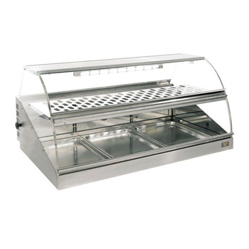 Moduláris hűtővitrin 3x GN 1/1, ezüst, 360 l | ROLLER GRILL VHF 1000