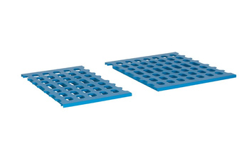 Összekötő állvány 4 polcos, 50 cm mély 1PD-54+8P-125+16UM | ALUSHELF 50497