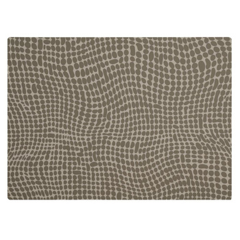 Asztali alátét VELMA, szilikon, barna, 45x33x0.1 cm | APS 60591