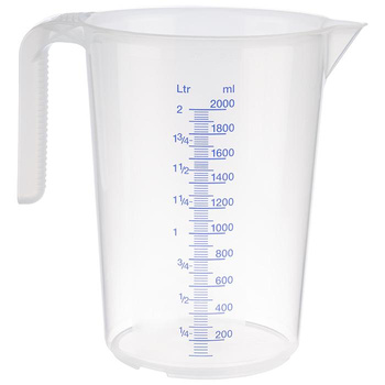 Mérőkancsó STACKABLE, kék skálával, 2 l | APS 30063