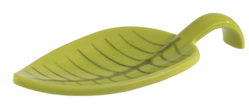 Előételes tálka LEAF, melamin, zöld, 10x4.5x1 cm | APS 83889