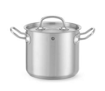 Magas rozsdamentes acél fazék - űrtartalom 2,8 l Kitchen Line | HENDI 837108