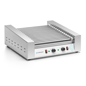 Görgős virslisütő, 14 görgő, 2,8 kW, 230 V | FORGAST FG09614