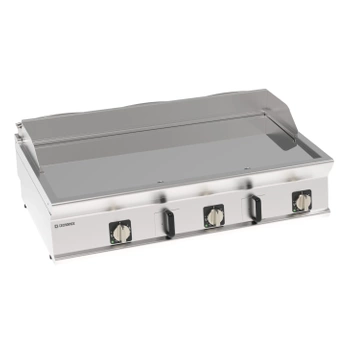 Elektromos grilllap, sima, krómozott 120 cm, 400V Tecno74 | TECNOINOX 716203