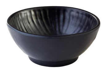 Tál AIKO, melamin, fekete, 16x7 cm, 600 ml | APS 84335