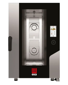 Kombinált gőzpárolós sütő bojleres Millenial Touch Screen Gastro 11 x GN 1/1, elektromos, automatikus mosórendszerrel és maghőmérő szondával | TECNOEKA MKF1111VTS