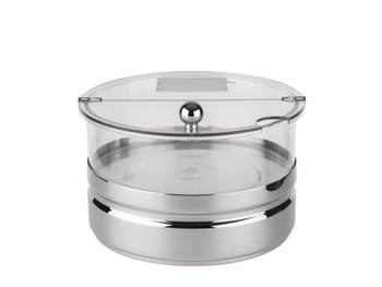 Hűtőtál acél talppal Maxi TOP FRESH betéttel és fedővel, 24x17 cm | APS 11847_APS