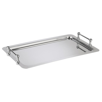 Rendszertálca GN 1/1 BUFFET STAR, rozsdamentes acél, 53x32,5x7 cm | APS 11150