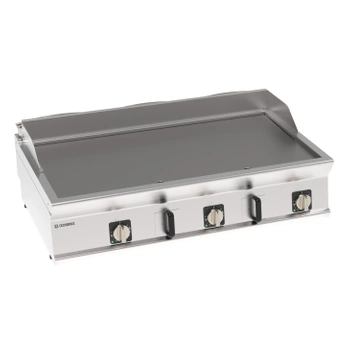 Elektromos grillezőlap, sima 120 cm, 400V Tecno74 | TECNOINOX 716201