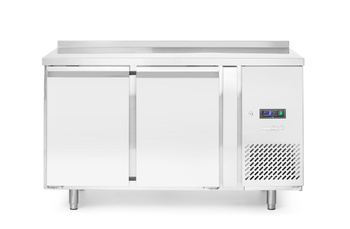 Hűtött asztal 2 ajtóval, 136x70x85 cm, 300 l, 2-8°C | HENDI 232040