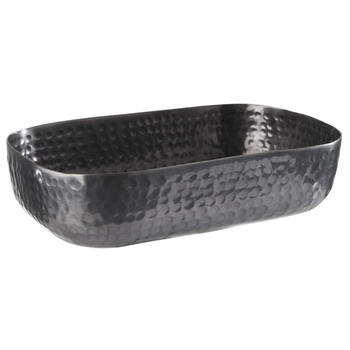 Tál CRAFT alumíniumból, 23x15.5x6 cm, 1.4 l, fekete szín | APS 40695