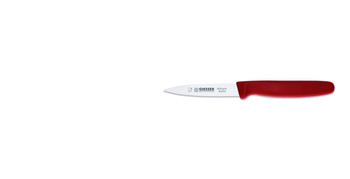 Kés hámozáshoz - 8 cm, piros | GIESSER MESSER 8315 sp 8,0 r