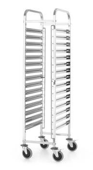 Szállítókocsi 15x GN 1/1 tartályhoz KitchenLine | HENDI 813270