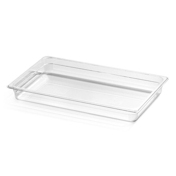 GN 1/1 tárolóedény 6,5 cm polikarbonátból, 8 l | FORGAST FG06716