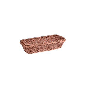 Kosár polipropilénből GN LINE, téglalap alakú, barna, GN 1/3, 33x18x7 cm | APS 40263