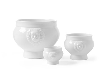 Levesestál porcelán LIONHEAD | HENDI 784754