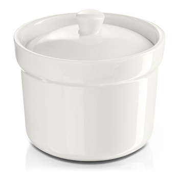 Cukortartó fedővel, porcelán Prima 10,16 cm | MODERMO MP002