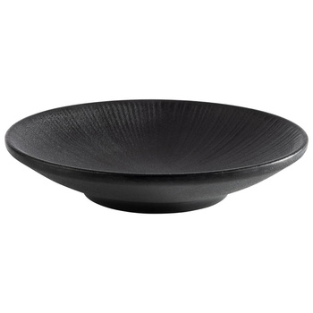 Tányér NERO melaminból, fekete, 15 cm | APS 85073