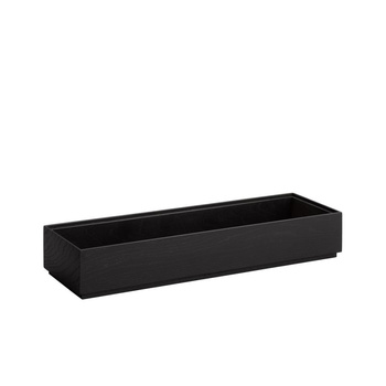 Fa láda Valo GN 2/4, 53x16.2x8.5 cm, fekete | APS 14109