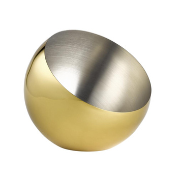 Tál SPHERE, melamin, arany színű, 24x21 cm, 2 l | APS 40775