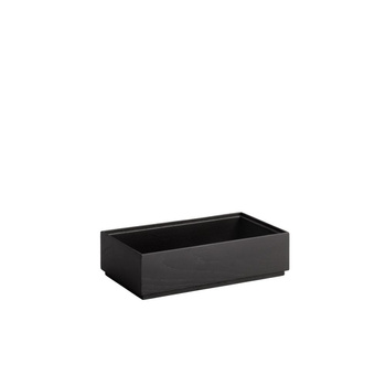 Fa láda Valo GN 1/3, 32.5x17.6x8.5 cm, fekete | APS 14107