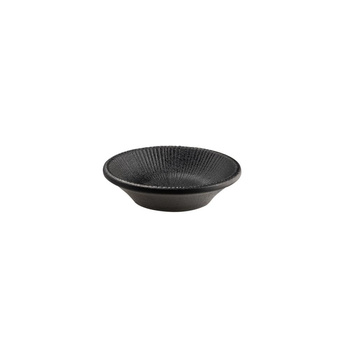 Tál NERO, melamin, fekete, 8x2 cm, 30 ml | APS 85292