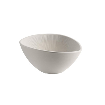 Tál BLUSH, melamin, fehér-bézs, 19x16.5x9 cm, 500 ml | APS 85520