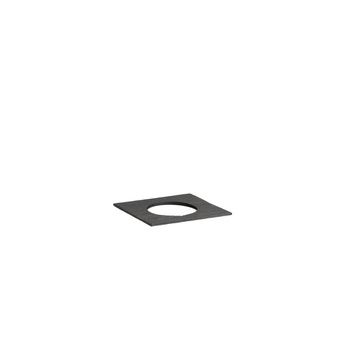 Palatábla kivágással, Valo GN 1/6-hoz, 17.6x16.2x1 cm, fekete | APS 14075