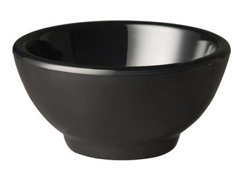 Tál PURE, melamin, fekete, 9x4.5 cm, 90 ml | APS 83452