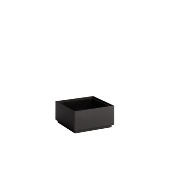 Fa láda Valo GN 1/6, 17.6x16.2x8.5 cm, fekete | APS 14127