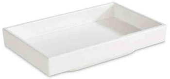 Tál ASIA PLUS, melamin, fehér, 15.5x9.5x3 cm, 150 ml | APS 15477
