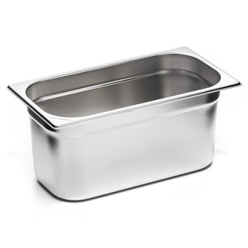 GN 1/9 tartó mélysége 15 cm, környezetbarát rozsdamentes acélból | FORGAST FG06915V1