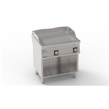 Grilllap bordázott krómozott 400V Tecno74 | TECNOINOX 716223