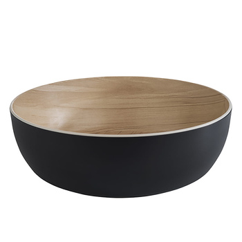 Melamin tál FRIDA fekete Ø 30 cm | APS 84935