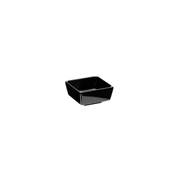 Tál FLOAT melaminból, fekete, 9x9x4.5 cm, űrtartalma 160 ml | APS 83913