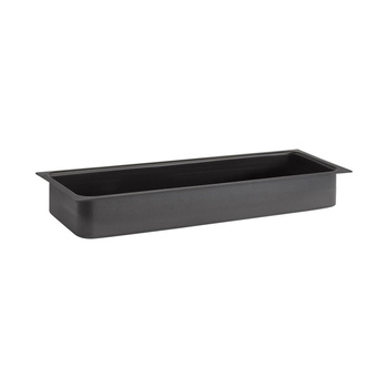 Betét Valo GN 2/4 fa ládához, 51,5x15x6 cm, fekete | APS 14043