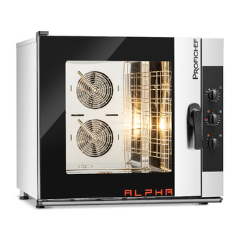 Elektromos kombi sütő-pároló Alpha 7 GN 1/1, manuális vezérlés, 10,5 kW, 400 V | PROFICHEF PCA311007