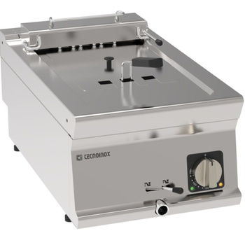 Elektromos olajsütő 1 medencés - űrtartalom 8 l | TECNOINOX 716050