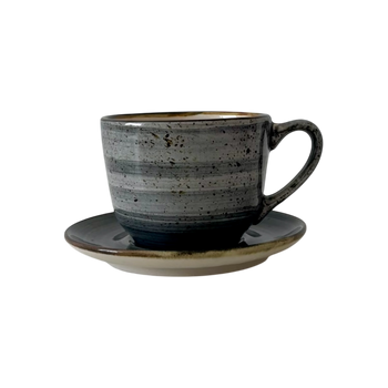 Csésze Bel 280 ml Still Rustic szürke | KERA CERAMIKA 2.3.4/F/R.SZ